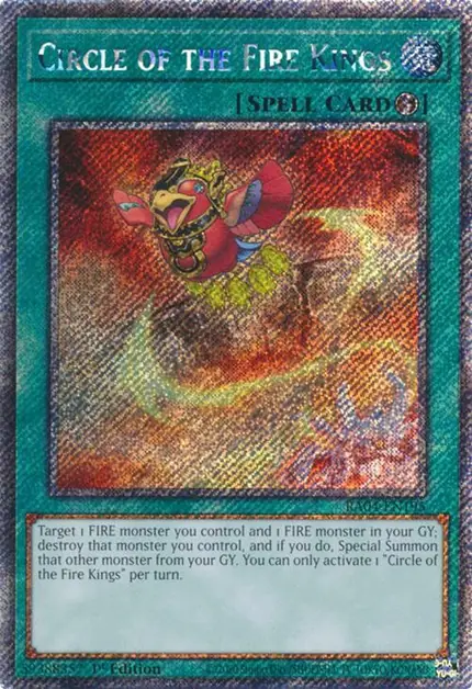 Circle of the Fire Kings (Platinum Secret Rare)