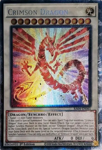 Crimson Dragon (card) (PCR)