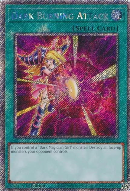 Dark Burning Attack (Platinum Secret Rare)