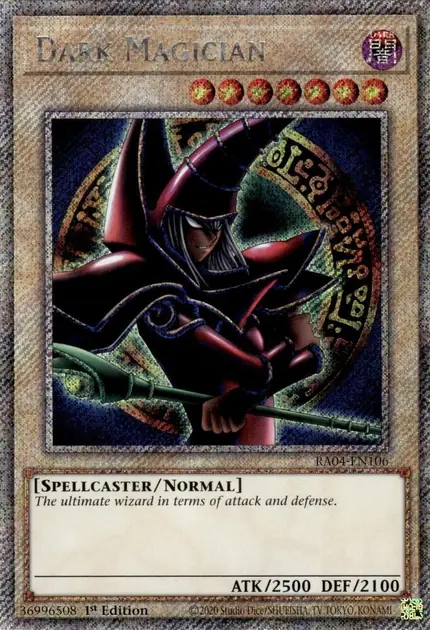 Dark Magician (Arkana) (Platinum Secret Rare)