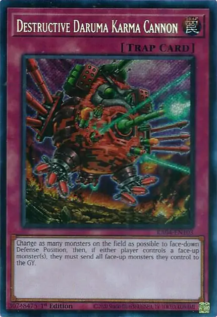 Destructive Daruma Karma Cannon