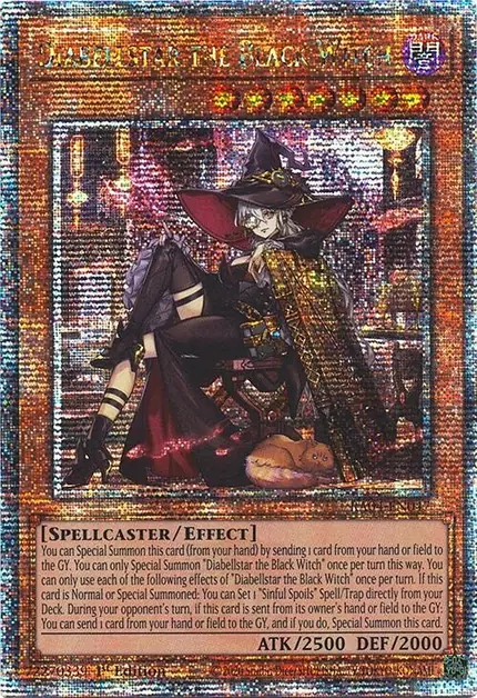 Diabellstar the Black Witch (New Art)