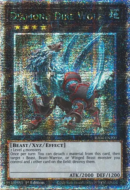 Diamond Dire Wolf (Quarter Century Secret Rare)