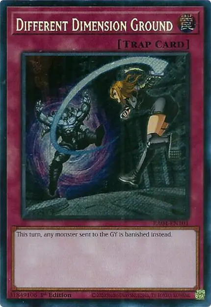 Different Dimension Ground (Secret Rare)