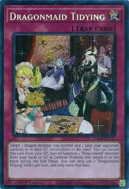 Dragonmaid Tidying (Secret Rare)