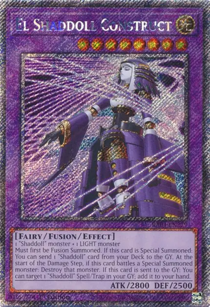 El Shaddoll Construct (Platinum Secret Rare) (Alternate Art)