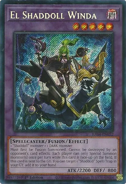 El Shaddoll Winda (Secret Rare)