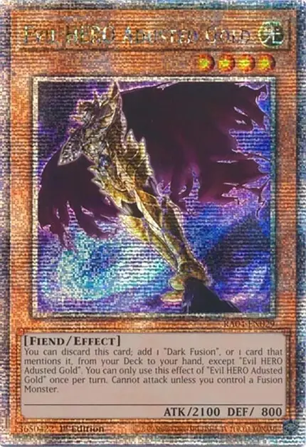Evil HERO Adusted Gold