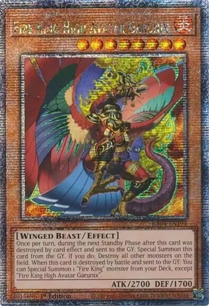 Fire King High Avatar Garunix