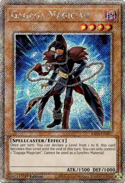 Gagaga Magician (Platinum Secret Rare)