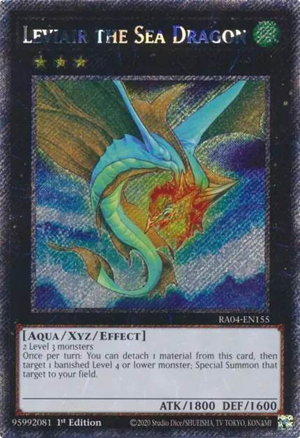Leviair the Sea Dragon (Platinum Secret Rare)