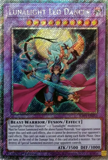 Lunalight Leo Dancer (Platinum Secret Rare)
