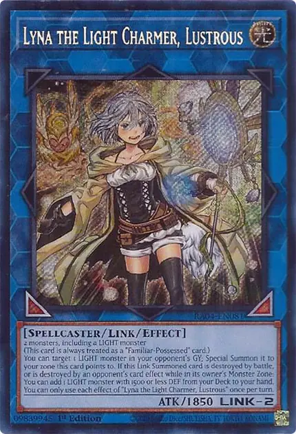 Lyna the Light Charmer, Lustrous (Secret Rare)