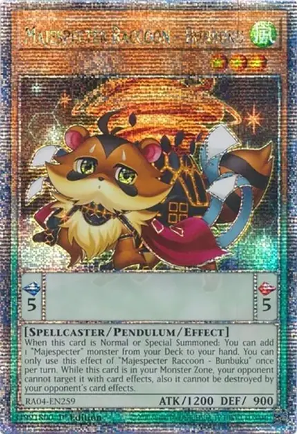 Majespecter Raccoon - Bunbuku