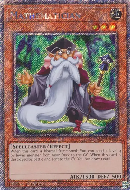 Mathematician (Platinum Secret Rare)