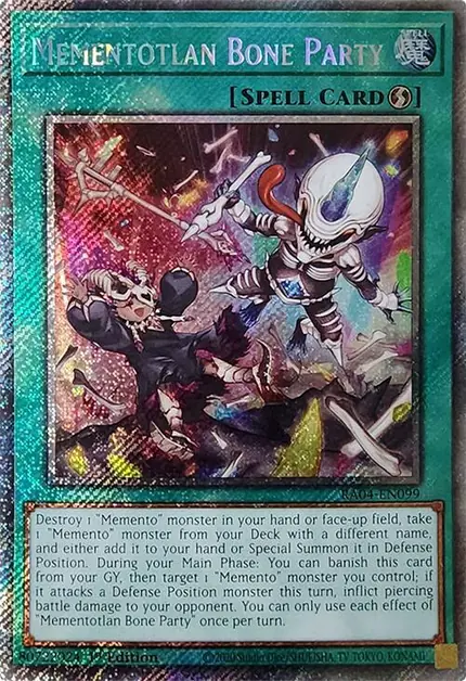 Mementotlan Bone Party (Platinum Secret Rare)