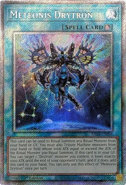 Meteonis Drytron (Platinum Secret Rare)