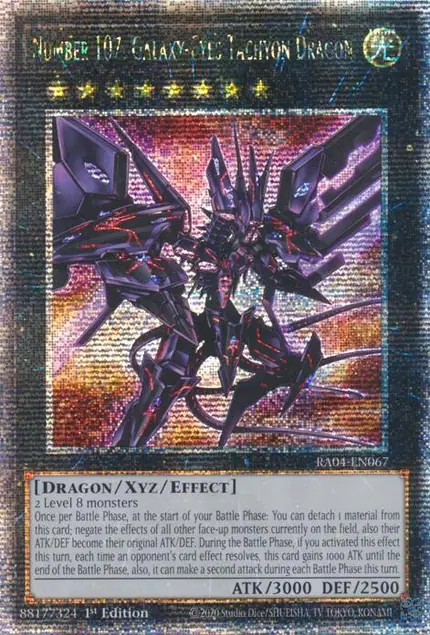 Number 107: Galaxy-Eyes Tachyon Dragon