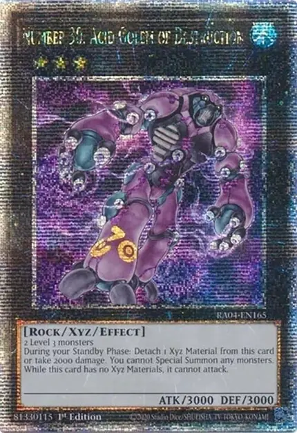 Number 30: Acid Golem of Destruction