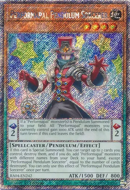 Performapal Pendulum Sorcerer (Platinum Secret Rare)