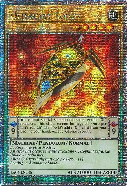 Qliphort Scout (Quarter Century Secret Rare)