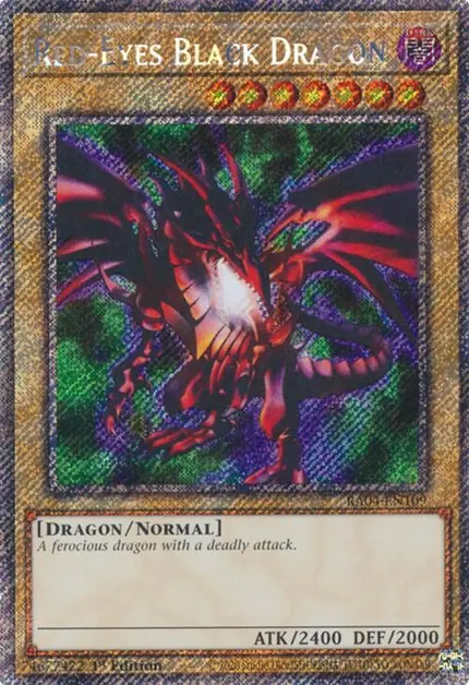 Red-Eyes Black Dragon (4th Art)