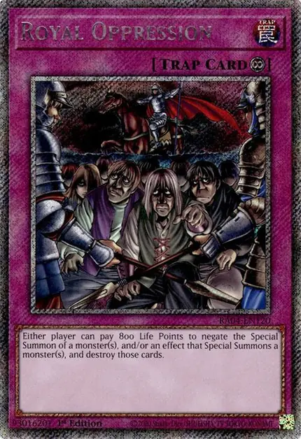 Royal Oppression (Platinum Secret Rare)