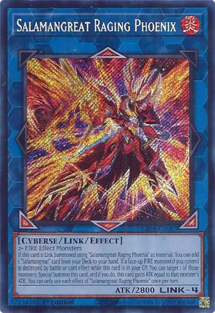 Salamangreat Raging Phoenix (Secret Rare)
