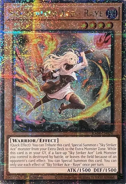 Sky Striker Ace - Raye (New Art)