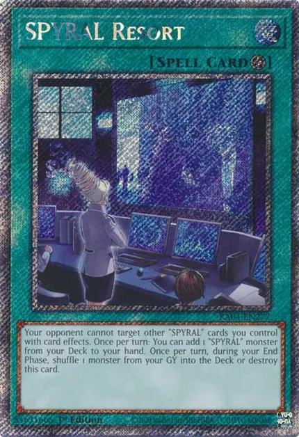 SPYRAL Resort (Platinum Secret Rare)