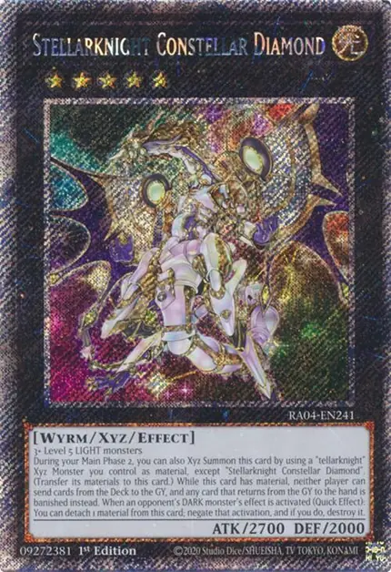 Stellarknight Constellar Diamond (Platinum Secret Rare)