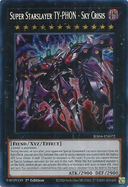 Super Starslayer TY-PHON - Sky Crisis