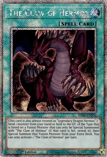 The Claw of Hermos (Platinum Secret Rare)