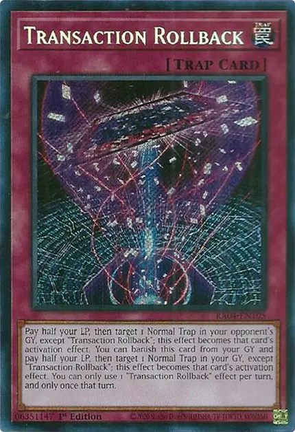 Transaction Rollback (Secret Rare)
