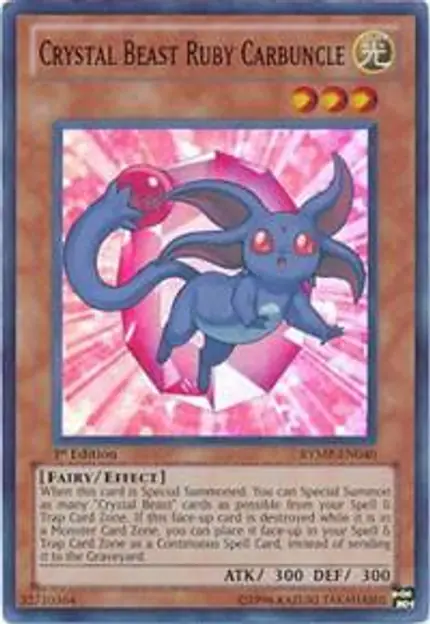 Crystal Beast Ruby Carbuncle