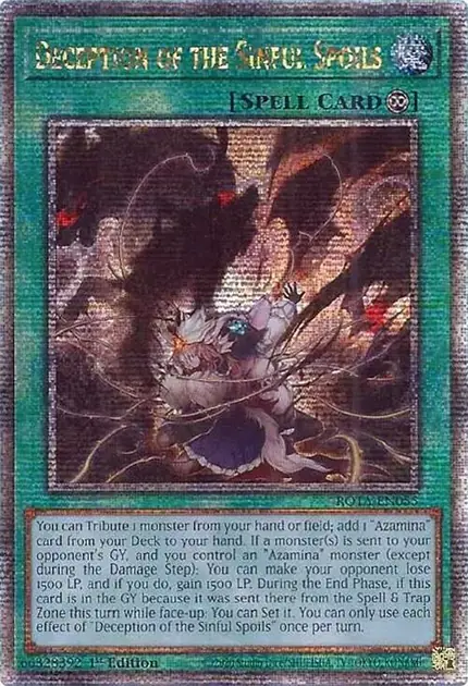Deception of the Sinful Spoils