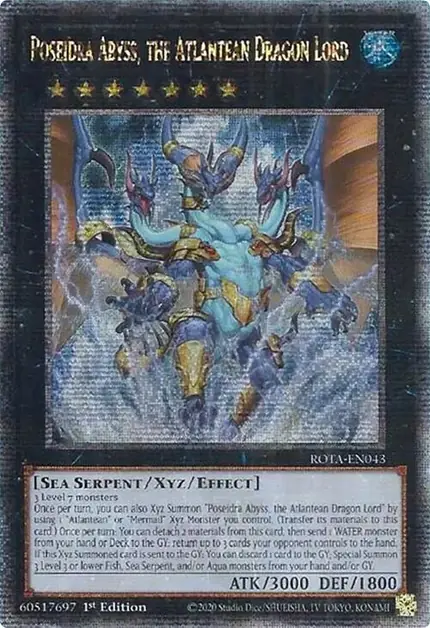 Poseidra Abyss, the Atlantean Dragon Lord