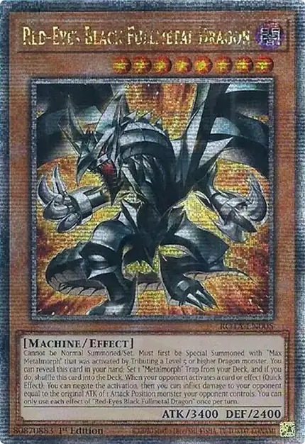 Red-Eyes Black Fullmetal Dragon