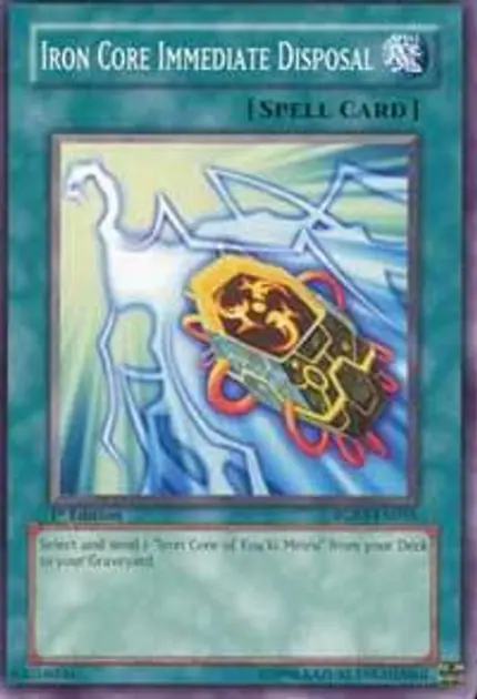 Iron Core Immediate Disposal