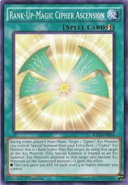 Rank-Up-Magic Cipher Ascension