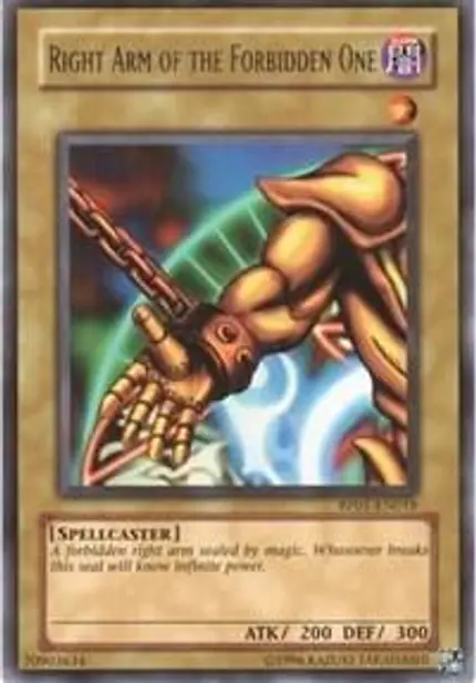 Right Arm of the Forbidden One