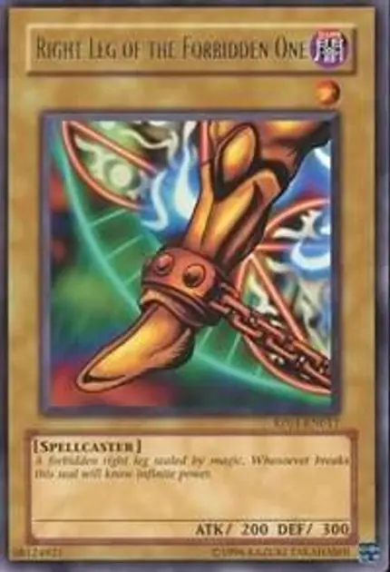 Right Leg of the Forbidden One
