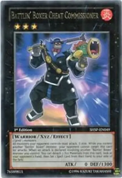 Battlin' Boxer Cheat Commissioner