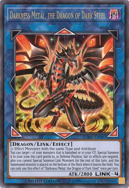 Darkness Metal, the Dragon of Dark Steel