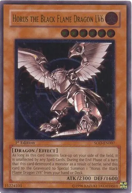 Horus the Black Flame Dragon LV6 (UTR)