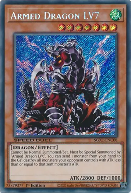 Armed Dragon LV7 (Secret Rare)