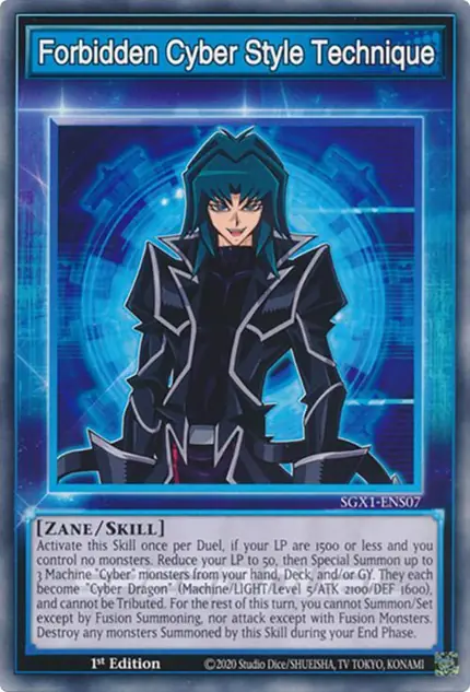 Forbidden Cyber Style Technique
