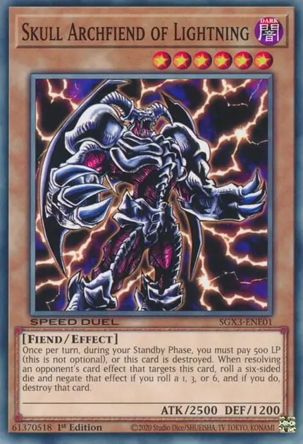 Skull Archfiend of Lightning