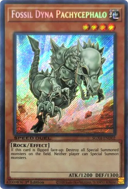 Fossil Dyna Pachycephalo (Secret Rare)