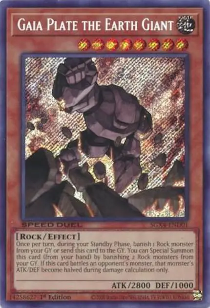 Gaia Plate the Earth Giant (Secret Rare)